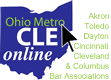 Akron, Cincinnati, Cleveland, Columbus, Dayton, Toledo Bar Association online Ohio CLE